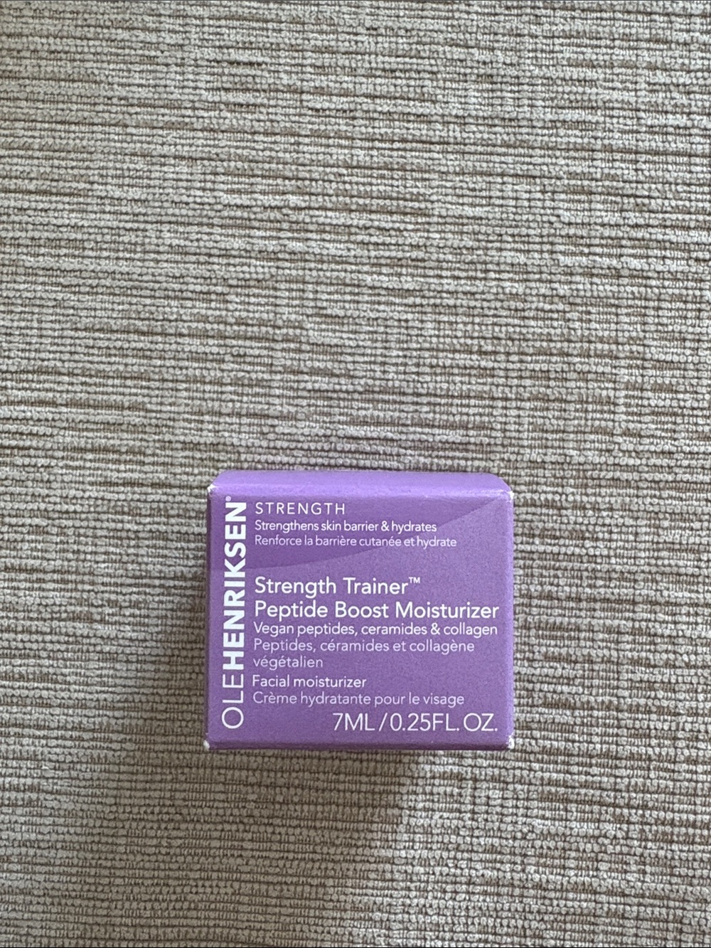Olehenriksen strength trainer peptide boost moisturizer
